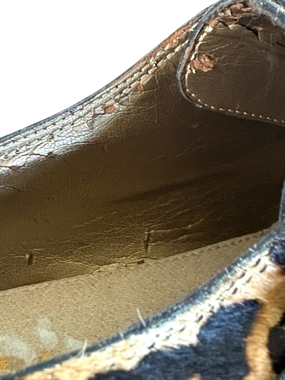 NWOT Sam Edelman Calf Hair Melanie Buckle Loafers Size 7 - Picture 10 of 10
